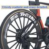 Kuasting 1:8 Scale Road Race Bike Toy Rider Die-Cast Mini Finger Bicycle Model DS Road Racing Bicycle DF Desktop Decoration DH Alloy Bike Action Figurine Toy for Cake Topper Crafts (Red) view 4