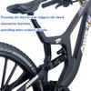 1:8 Scale Mountain Bike Toy DS Die-Cast Mini Finger Bicycle Model Desktop Decoration Scale Men Toy DH Alloy Bike Action Figurine Toy for Cake Topper Crafts (Black) view 2