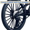 1:8 Scale Mountain Bike Toy DS Die-Cast Mini Finger Bicycle Model Desktop Decoration Scale Men Toy DH Alloy Bike Action Figurine Toy for Cake Topper Crafts (Black) view 4