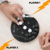 EARTHEN CRAFTS Marble Tic Tac Toe Board Game 6 Inches Black & White Balls, Cute Decorative Board Game for Family, Ideal for Game Night, Home Decor & Coffee Table Decor view 2