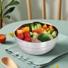JUYUANFENGGOU 10pcs 304stainless Steel Kids Bowls, 5inches 15 Ounce Stainless Steel Kids Bowls,Double-Walled Metal Serving Dishes Uses For Sauces, Rice, Noodle, Ice Cream view 2
