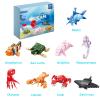 APENGBAOL 9 Packs Ocean Animals Building Sets,Party Favors for Kids Goodie Bags,Sea Animals Mini Building Blocks for Birthday Party Gift,Goodie Bags, Prize,Cake Topper view 4