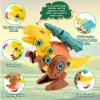 BETLYS Dinosaur Toys for 3 4 5 6 7 8 Year Old Boys, Take Apart Dinosaur Toys for Kids STEM Educational Construction Building Kids Toy with Detachable, Party Christmas Birthday Easter Gifts Boys Girls view 2