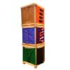 penepico Montessori 12 Dressing Frames with Stand - Premium Solid Beechwood Practical Life Materials, Complete Self-Care Learning Set for Fine Motor Skills & Independence Training view 1