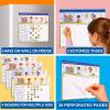 PUTSKA Potty Training Reward Chart for Kids  26 Reusable Charts & 1528 Stickers  Toilet Training & Behavior Chart System for Toddlers, Daily Routine & Chore Tracker view 3