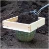 JDJUBOA Wood Garden Sand Sieve Filter for Square Compost Soil Stone Mesh Garden Soil Sieve Sand Sifter for Gravel Sand Garden Sieve view 3