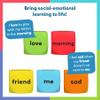 Skillmatics Conversation Cubes for Kids - 8 Foam Cubes for Social-Emotional Learning, Classroom & Back-to-School Supplies, Teacher Resources, Autism Tools, Gifts for Ages 4, 5, 6, 7 and Up view 4