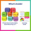 Skillmatics Conversation Cubes for Kids - 8 Foam Cubes for Social-Emotional Learning, Classroom & Back-to-School Supplies, Teacher Resources, Autism Tools, Gifts for Ages 4, 5, 6, 7 and Up view 3