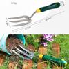 Garden Tools,Garden Trowel Garden Tool Set, 5 Piece Heavy Duty Steel Gardening Tools Kit with Non-Slip Handle, Gardening Gifts for Women Men view 4