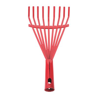 JDJUBOA Carbon Steel Grass Rake Hand Rake Wire Broom Nine Tooth for Leaf Garden Tool for Garden Maintenance Plant Care Carbon Steel Rake
