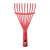 JDJUBOA Carbon Steel Grass Rake Hand Rake Wire Broom Nine Tooth for Leaf Garden Tool for Garden Maintenance Plant Care Carbon Steel Rake view 1