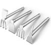 Garden Tools,Garden Trowel Garden Tool Set, 4 Piece Stainless Steel Gardening Tools Kit, Gardening Gifts for Women Men view 1
