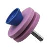 JDJUBOA Garden Tools,Garden Trowel Double Layer Mower e Mower Sharpener Grinder Wheel Stone Grinding Power Drill Garden Tool view 2