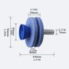 JDJUBOA Garden Tools,Garden Trowel Double Layer Mower e Mower Sharpener Grinder Wheel Stone Grinding Power Drill Garden Tool view 3
