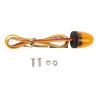EVTSCAN RC Police Light Simulation Ultra Bright LED Police Light for RC Car 1:10 RC Police Fire Ambulance Car (Yellow) view 1