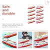 Yardwe 10Pcs Pull Back Cruise Ship Toys for Kids Toddler Gliding Boat Toys Educational Plastic Steamship Model Set for Hand-Eye Coordination and Creative Play view 2