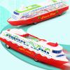 Yardwe 10Pcs Pull Back Cruise Ship Toys for Kids Toddler Gliding Boat Toys Educational Plastic Steamship Model Set for Hand-Eye Coordination and Creative Play view 4