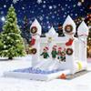 12.5FTx7.1FT White Inflatable Bounce House Inflatable Castle with Slide and Ball Pool Indoor and Outdoor Toys for Active Kids Used for Inflatable Products for Birthday Parties and Holiday Decorations view 4