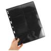 BESPORTBLE 10Sheets Transparent Stamp Album Pages Loose Leaf Stamp Holder for Collecting Stamps Coins and Pictures Collecting Supplies for Enthusiasts view 4