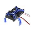 Brushed Brushless 15000 RPM High Speed Cooling Fan Heatsink with 56-58mm Adjustable Mount Compatible with 1717 5687 56113 2028 Motor(Blue) view 3