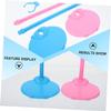 Abaodam 24pcs Doll Display Stands Doll Holders Stable Base for Little Figure Storage Includes and Accessories for Creative Play view 4