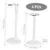 Abaodam 4 Pcs Doll Stands Figures Telescopic Display Organizers Support Holders for Home and Shop Storage view 2