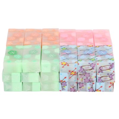36 Pack Kids Pencil Erasers for Kids, Students, Teachers, Break, Easy to Erase, Harmful Colored Erasers, Suitable for School, Office