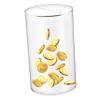 Abaodam Transparent Acrylic Piggy Bank Cylindrical Money Bank for Home Office Decorative Savings Jar Present for Adults Easy Visibility of Stored Cash view 1