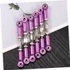 VANZACK 6pcs Adjustable Pull Rod Compatible Parts for Rc Car Rod Linkage Turnbuckle Linkage for Rc Truck Buggy view 2