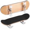 1 Piece Finger Boards, Mini Skateboard Fingerboards Maple Wooden Alloy Skateboard with Box for Boys Girls Birthday Things (White) view 1