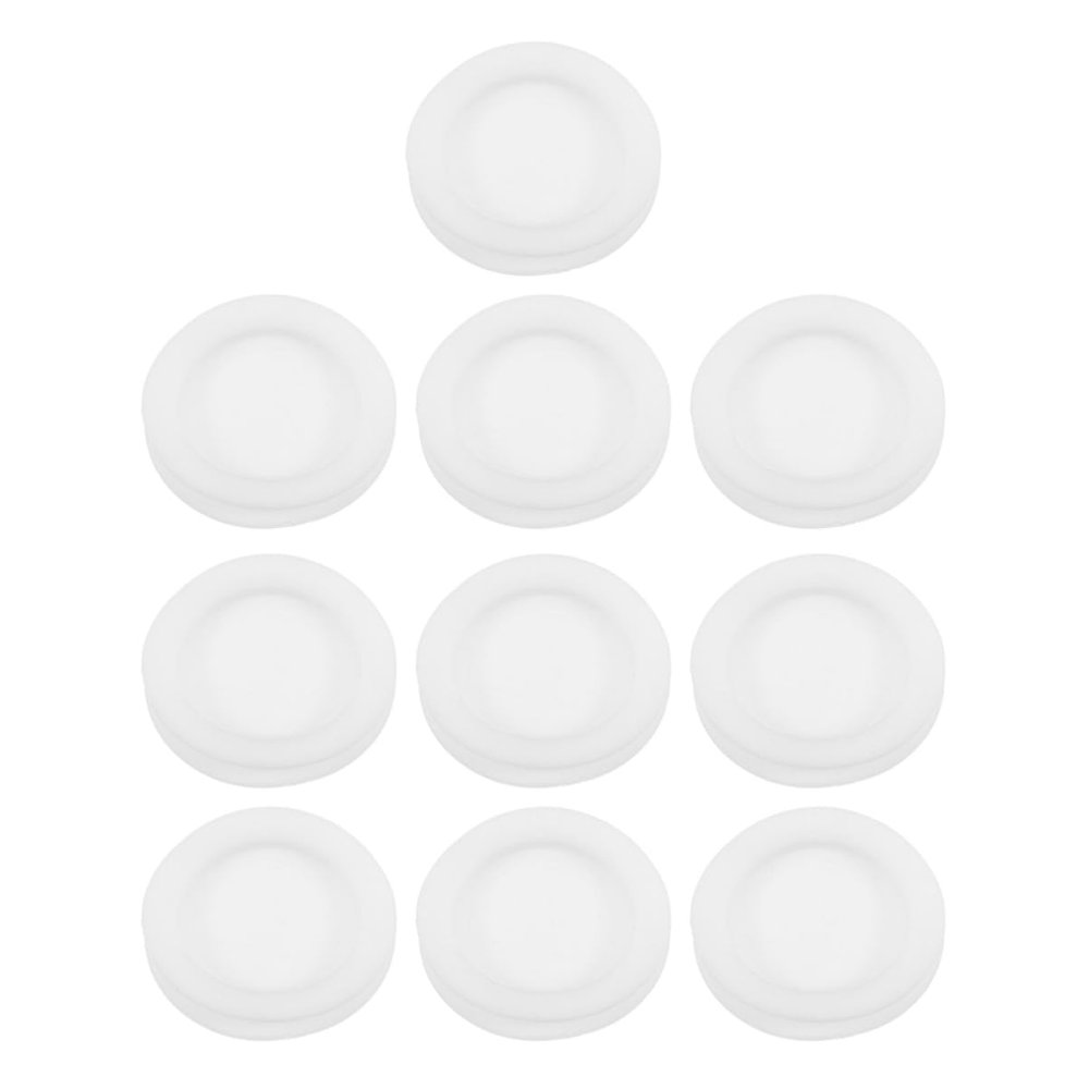 Toyvian 10pcs Rubber Piggy Bank Stopper Sealing Plugs for Bank Round Savings Jar Accessories for Money Pot Easy to Install and Remove