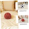 Abaodam 2pcs Boy Girl Football Basketball Piggy Bank Cute Shatterproof Container for Boys Boy Girl Savings Jar for Sports Fans Money Box for Boys and Girls view 3
