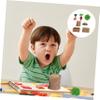 WEKAMOS 7pcs Mini Farm Model Accessories Set Creative Micro Landscape Props for Sand Table Decoration Realistic Farm Supplies for Crafts and Playsets view 4