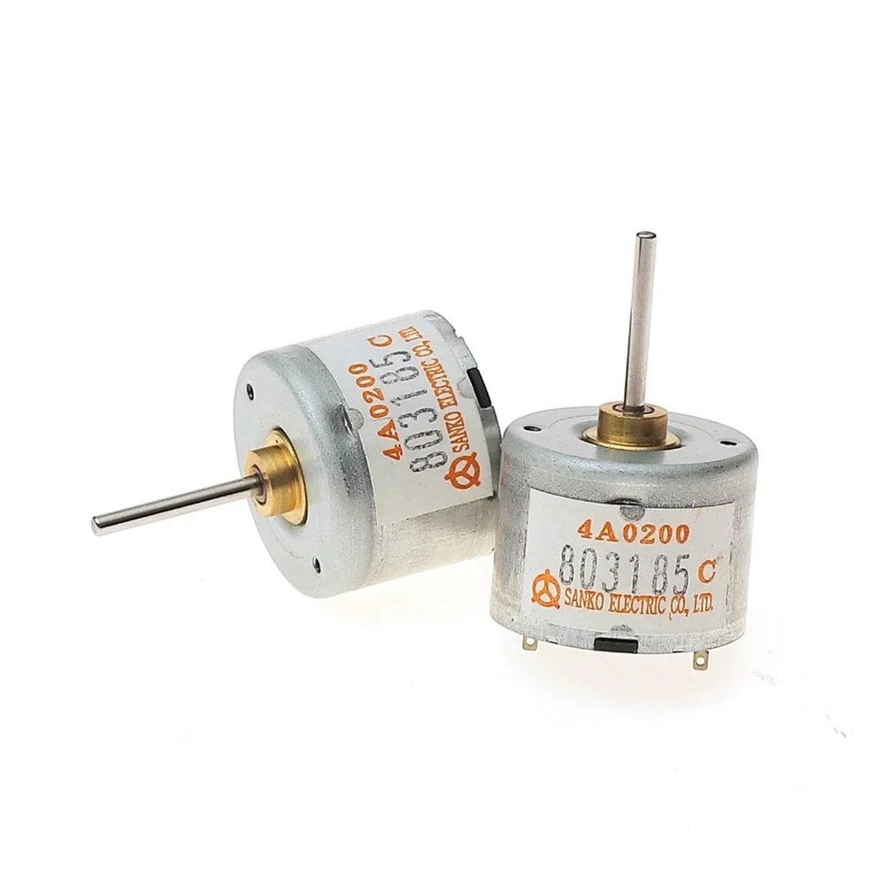 1PC 310 electronic starter DC 5V-12V 6000RPM Precious Metal Brush Long Shaft 24mm for Car CD Toy Models Optical Instrument 4A0200 DWBPGVUN