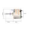 1PC 310 electronic starter DC 5V-12V 6000RPM Precious Metal Brush Long Shaft 24mm for Car CD Toy Models Optical Instrument 4A0200 DWBPGVUN view 4