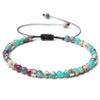 4mm Natural Stone Beaded Braid Bracelet Handmade Amazonite Woven Bracelets Yoga Bracelet For Men Women,Shoushan,16-24cm view 1