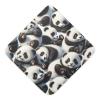 Flradish Panda Pattern Hooded Baby Towels Soft and Ultra Absorbent Muslin Cotton Baby Bath Towel 35x35 Inch view 1