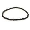 Bohemian Bracelets For Women Boho 3mm Seed Beads Bracelets Beach Accessories,Black,17.5cm view 1