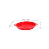 Abaodam 4pcs Boy Girl Beach Toys Lightweight Plastic Sand Sieves Fine Mesh Design for Filtering Sand Stones for Beach Play Backyard Activities view 2