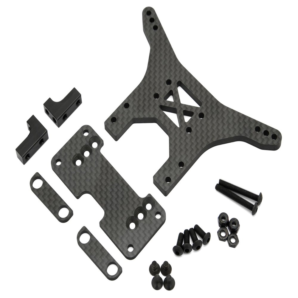 G-Force GOP134 Carbon-Graphite Rear Damper Stay (Genova) Genuine Japanese Product