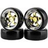 1/10 Scale RC Drift Car Wheel and Tire Set Compatible with Various Models view 1