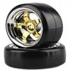 1/10 Scale RC Drift Car Wheel and Tire Set Compatible with Various Models view 2