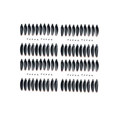 ScYWdLi S6S RC Drone Propeller Blade Wings S6S Pro Quadcopter Accessories Spare Parts Kit(80PCS Blades)
