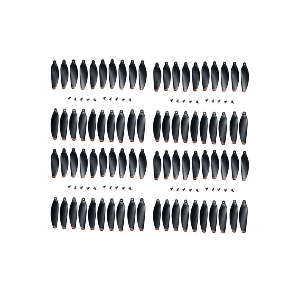 ScYWdLi S6S RC Drone Propeller Blade Wings S6S Pro Quadcopter Accessories Spare Parts Kit(80PCS Blades)