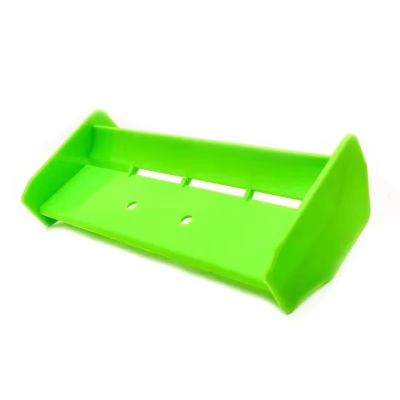 QTUONVD RC Upgrade Parts for HSP 94106 94107 94166 1/10 RC for Racing Car Off-Road for Buggy Truck S279 Soft Plastic Rear Spoiler Tail Wing(Green)