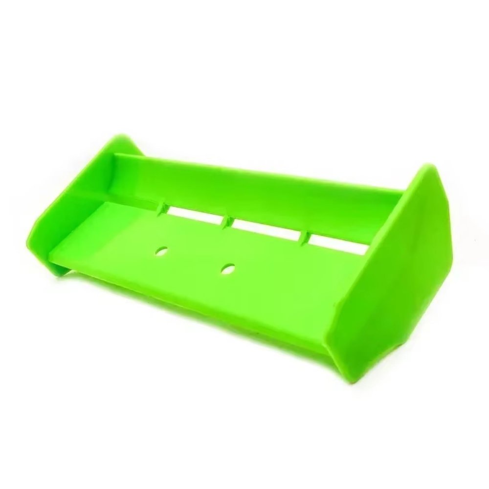 QTUONVD RC Upgrade Parts for HSP 94106 94107 94166 1/10 RC for Racing Car Off-Road for Buggy Truck S279 Soft Plastic Rear Spoiler Tail Wing(Green)
