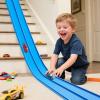 INKZOO Flex Tracks 15 Ft Starter Set Flexible Race Track for Kids 3+, Flexible Car Track Race Car Ramp Track Compatible with Diecast 1/64th Cars, Portable Rolls Up Race Tracks with Strong Suction Cups view 1