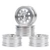 Aluminum Rally Wheels Compatible with Compatible with TA02S Lancia TA02 TA07 TA02S TA02SW XV01 TT-02 Type-S 4WD 1:10 RC Drift Racing Cars Set of 4 view 3