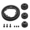 RC Car Accessories for Traxxas 1/5 for X-Maxx for E-Revo 2.0 1/10 Steel 46T 50T 52T 54T Spur Gear with M1 18 20 22T Pinion Gear 6447 6449 Upgrades Parts(50T) view 1