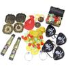 CHICAMPERA 60pcs Pirate Accessories Toys Toy Set Coins Gems Eye Patches Creative Playset for Boy Girl's Imaginative Play view 1